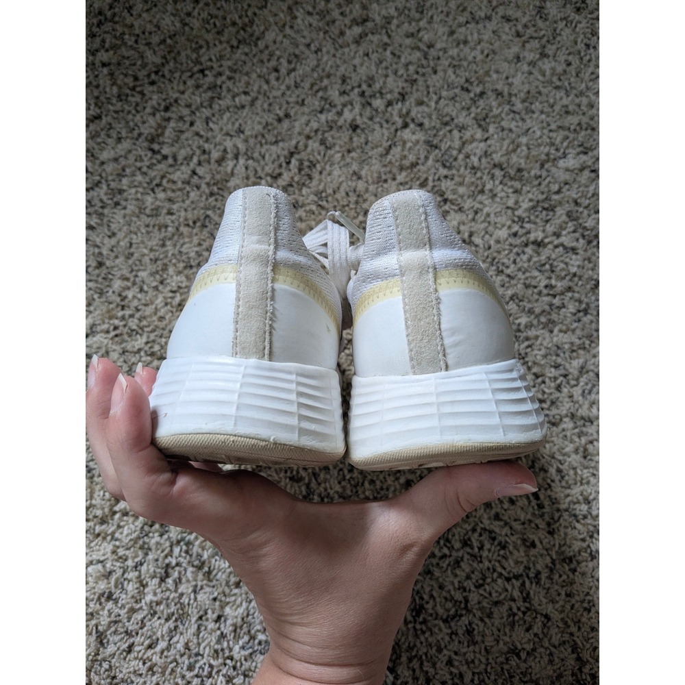 Adidas Duramo SL White Silver Running Shoes Womens 6.5 FY5360 Lightmotion - Picture 5 of 6